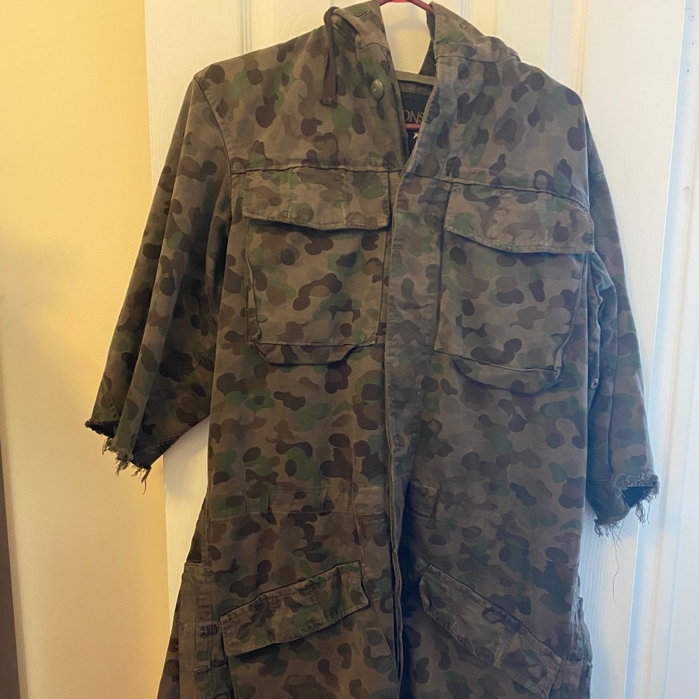 Icons Parka Camo Jacket $495 w/Isabel Marant Jewlery Bag